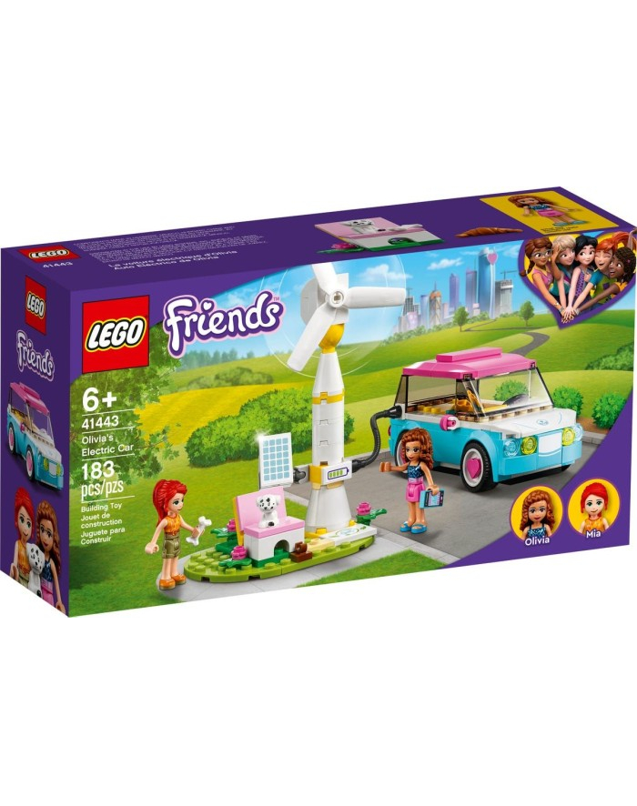 LEGO 41443 FRIENDS Samochód elektryczny Olivii p4 główny