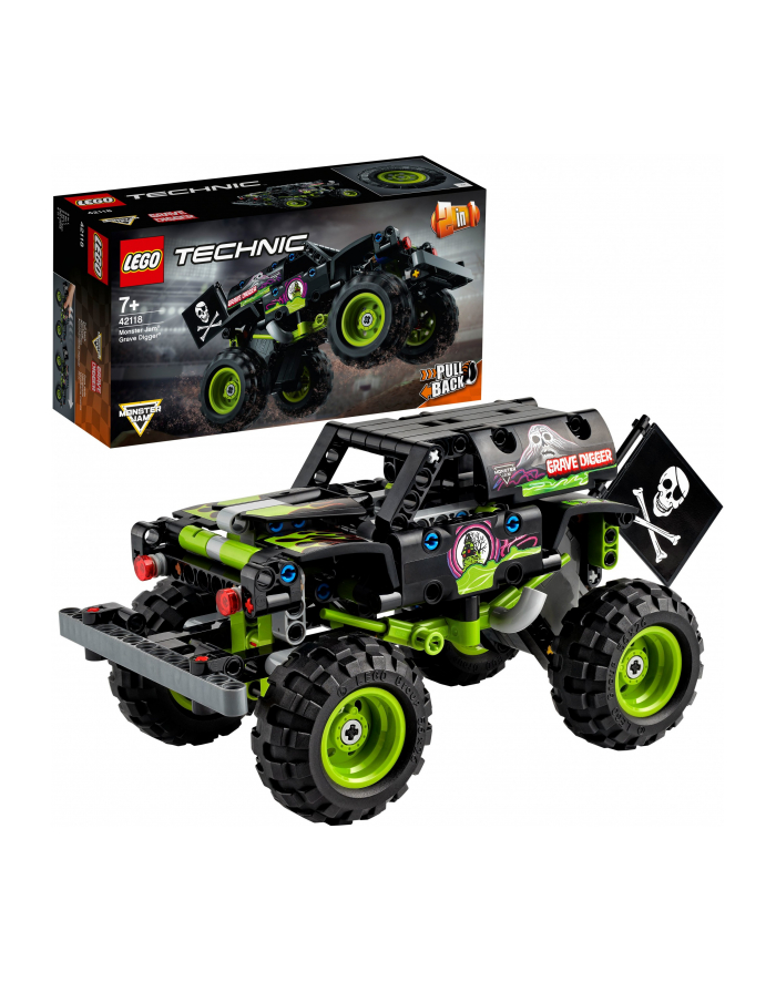 LEGO 42118 TECHNIC Monster Jam Grave Digger p4 główny