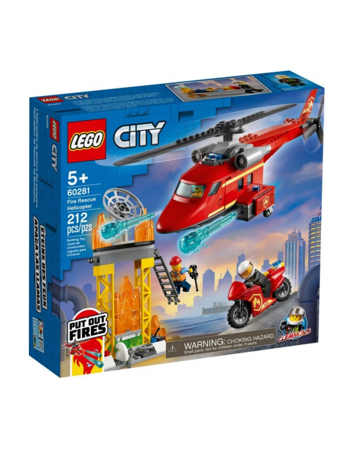 LEGO 60281 CITY Strażacki helikopter ratunkowy p3 główny