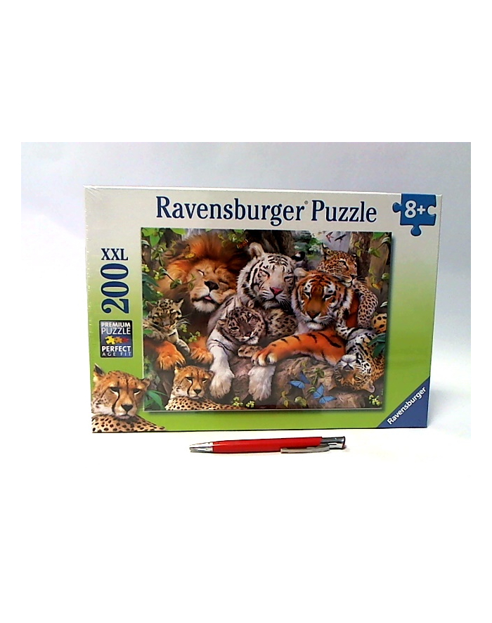 Puzzle 200el XXL Dzikie koty 127214 RAVENSBURGER główny