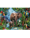Puzzle 150el XXL Słonie w dżungli 129010 RAVENSBURGER - nr 4