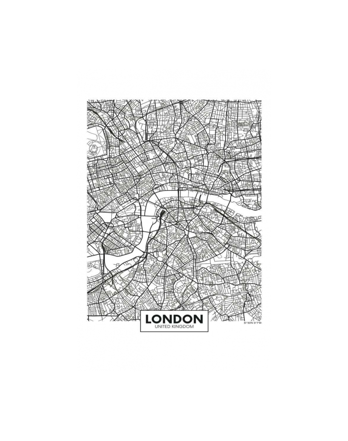 Puzzle 200el Moment: Londyn mapa 129638 RAVENSBURGER główny