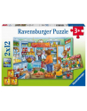 Puzzle 2x12 W supermarkecie 050765 RAVENSBURGER - nr 1