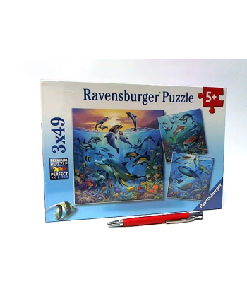 Puzzle 3x49 Podwodne życie 051496 RAVENSBURGER