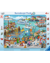 Puzzle 24el ramkowe Dzień w porcie 061525 RAVENSBURGER - nr 3