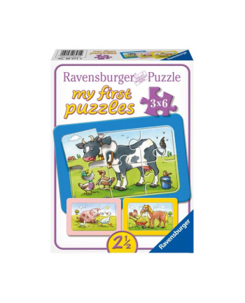 Puzzle 3x6el Zwierzaki 065714 RAVENSBURGER