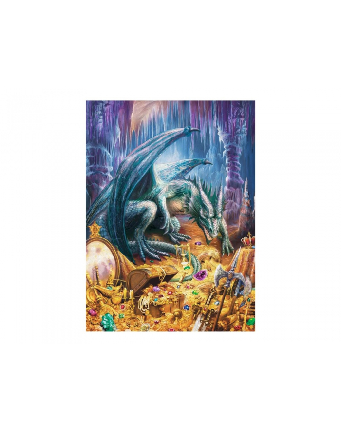 Puzzle 100el XXL Smok w jaskini 129409 RAVENSBURGER główny