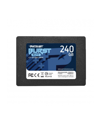 patriot SSD 240GB Burst Elite 450/320MB/s SATA III 2.5