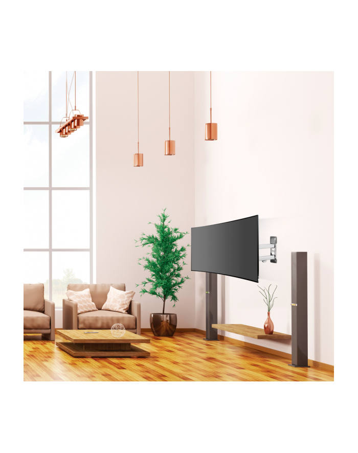 Barkan Flat/ Curved TV Wall Mount 3400 Wall Mount, Full motion, 29-65 '', Maximum weight (capacity) 40 kg, White główny