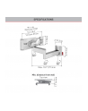 Barkan 7'' - 12'' Full Motion Wall & Cabinet Mount for Tablet T54 White - nr 8
