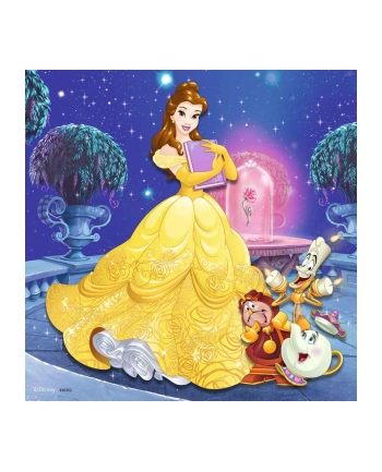 Puzzle 3x49 Wieczór Księżniczek Disney 093502 RAVENSBURGER