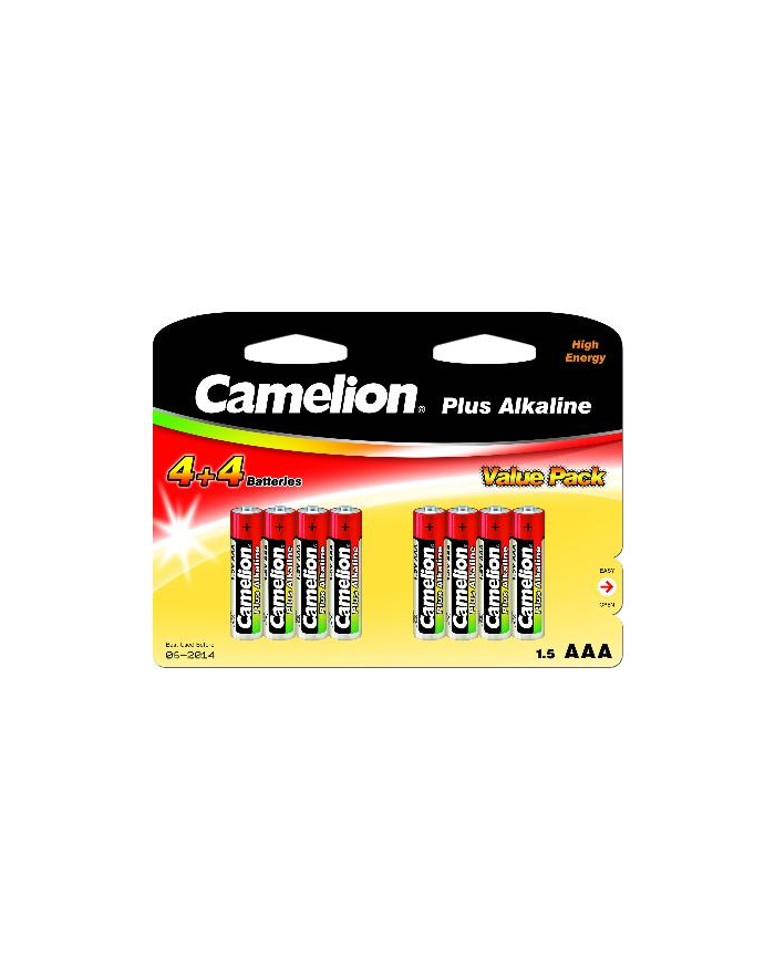Camelion   AAA (LR03), 8 (4+4) value pack (11044803) główny