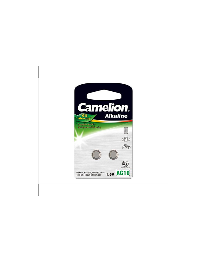 Camelion  1.5V LR54/LR1131/389, 2-pack, ''no mercury'' (12050210) główny