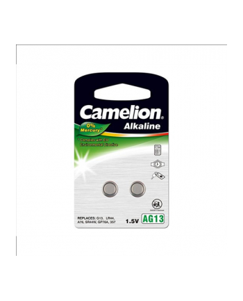 Camelion   1.5V LR44/357, 2-pack, ''no mercury'' (12050213)