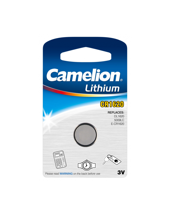 Camelion  3V (CR1620), 1-pack (13001620) główny