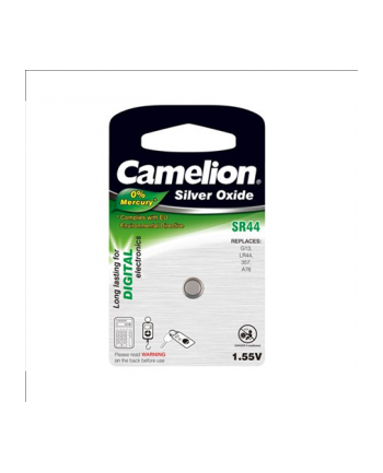 Camelion  1.55V (SR44)/G13/357, 1-pack, ''no mercury'' (14051044)