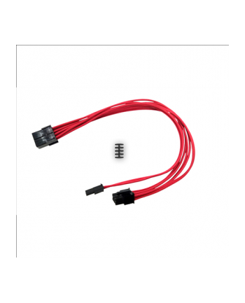 Deepcool PSU Extension Cable DP-EC300-PCI-E-RD Red, 345 x 26 17 mm (DPEC300PCIERD)