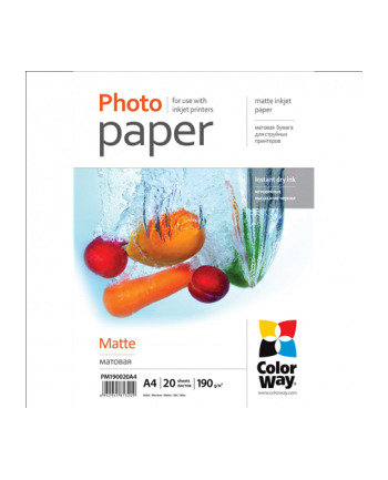 ColorWay Matte Photo Paper (PM190020A4)