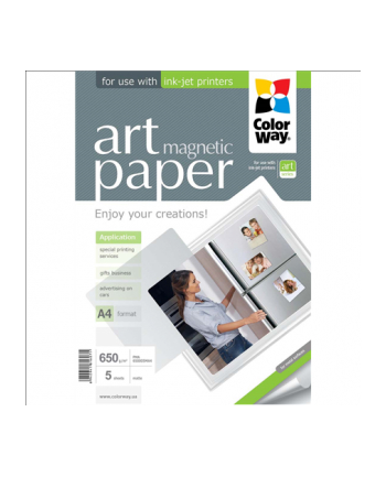 ColorWay Matte Magnetic Photo Paper (PMA650005MA4)