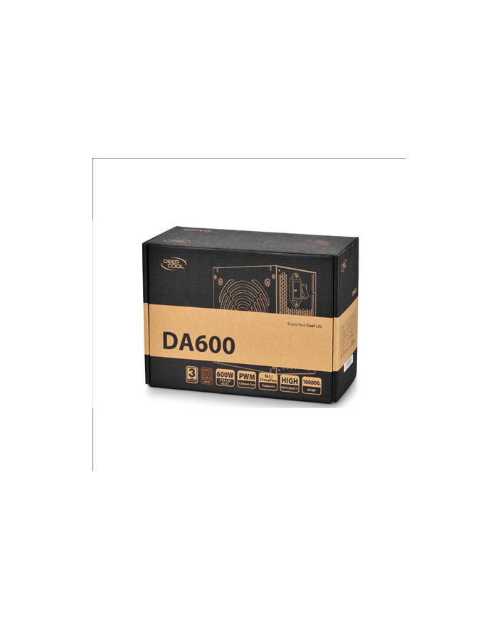 Deepcool DA series 80 Plus Bronze 600W (DPBZDA600N) główny
