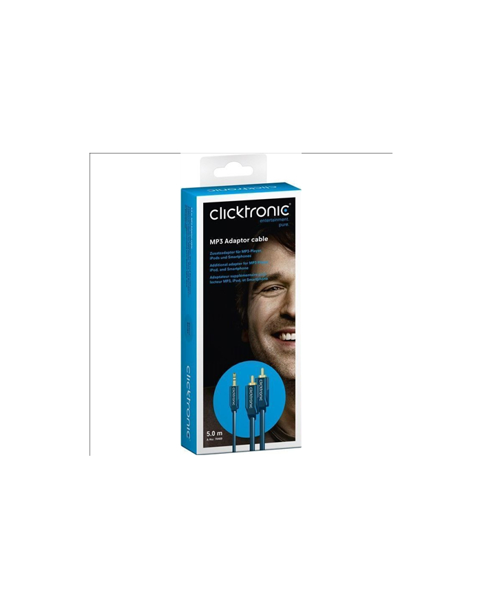 ClickTronic 3m MP3 Adapter (70468) główny