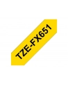 Taśma Do Brother Tz-Fx651 24Mm 8M Żółta Tze-Fx651 - nr 15