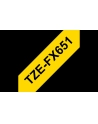 Taśma Do Brother Tz-Fx651 24Mm 8M Żółta Tze-Fx651 - nr 8