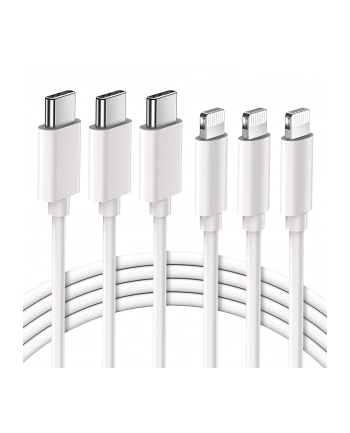 Kabel USB Goobay Lightning - USB-C™ USB Cable. White. 2.0m