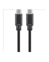 GOOBAY  38873 USB-C CABLE (USB 3.2 GENERATION 2X2, 5A) BLACK W STREFIE KOMFORTU  (38873) - nr 1