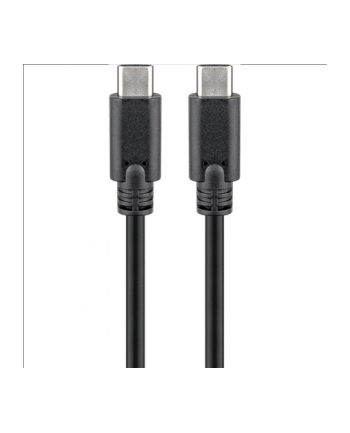 GOOBAY  38873 USB-C CABLE (USB 3.2 GENERATION 2X2, 5A) BLACK W STREFIE KOMFORTU  (38873)
