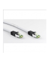 GOOBAY GOOBAY CAT 8.1 PATCH CABLE, S/FTP (PIMF)  0.25 M, WHITE, CAT 8.1 S/FTP (55122) - nr 2