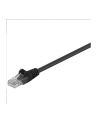 GOOBAY Kabel krosowy patchcord U/UTP kat. 5e CCA czarny 2m (68647) - nr 1