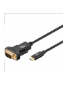 GOOBAY  79293 USB-C™ VGA ADAPTER CABLE (1080P 60 HZ), 1.80 M, BLACK W STREFIE KOMFORTU  (79293) - nr 1