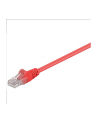 GOOBAY  95561 CAT 5E PATCH CABLE, U/UTP, RED, 1.5 M W STREFIE KOMFORTU  (95561) - nr 1