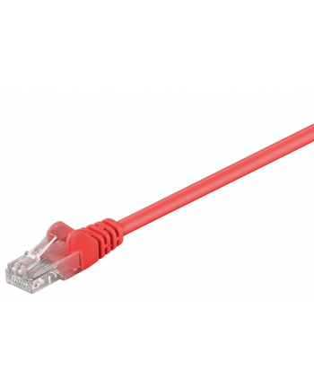 GOOBAY  95561 CAT 5E PATCH CABLE, U/UTP, RED, 1.5 M W STREFIE KOMFORTU  (95561)