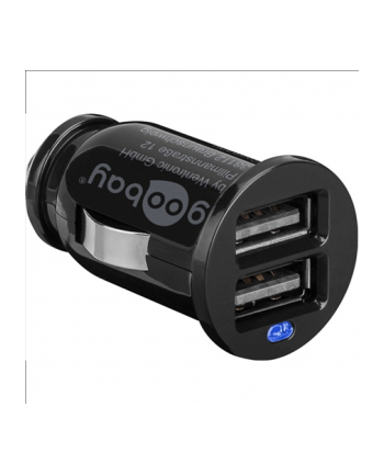 Goobay Dual USB car charger 2,1A (44177)