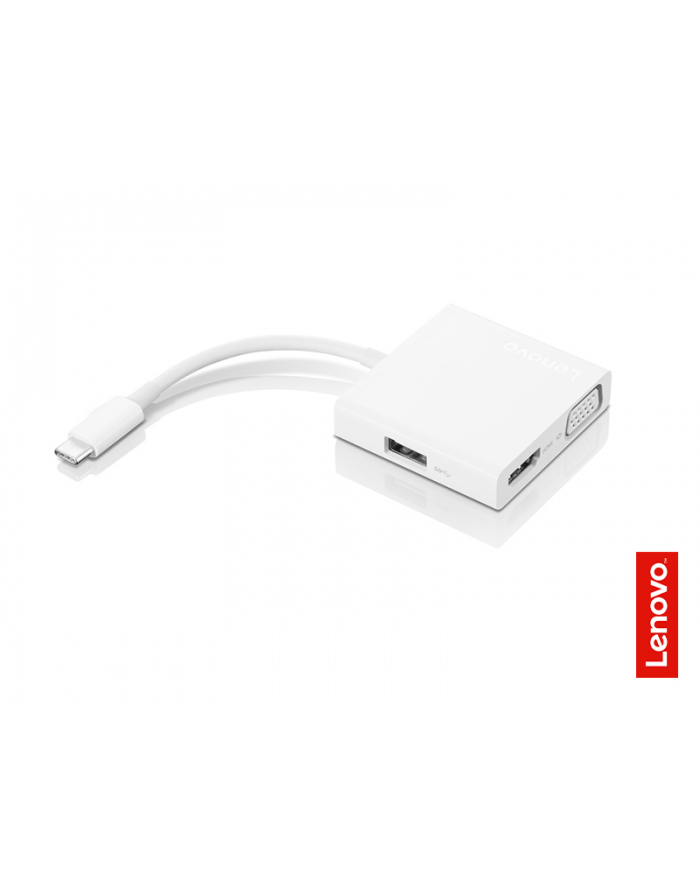 Lenovo USB-C 3-in-1 Travel Hub Power Adapter, VGA, HDMI, USB 3.0 główny
