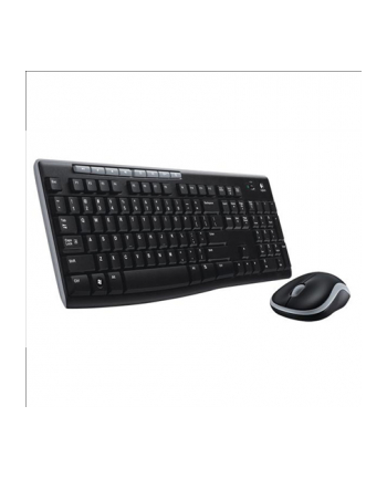 Logitech Wireless Combo MK270 RU Czarny (920004518)