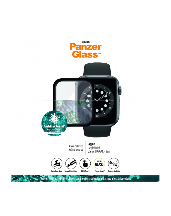PanzerGlass szkło ochronne Apple Watch 4/5 44 mm czarny (2017) główny