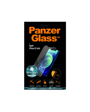Panzerglass Apple iPhone 12 mini antibakteriell Fit