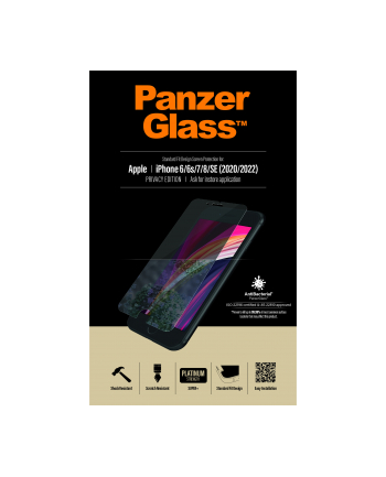 Panzerglass Privacy for iPhone SE 2 clear