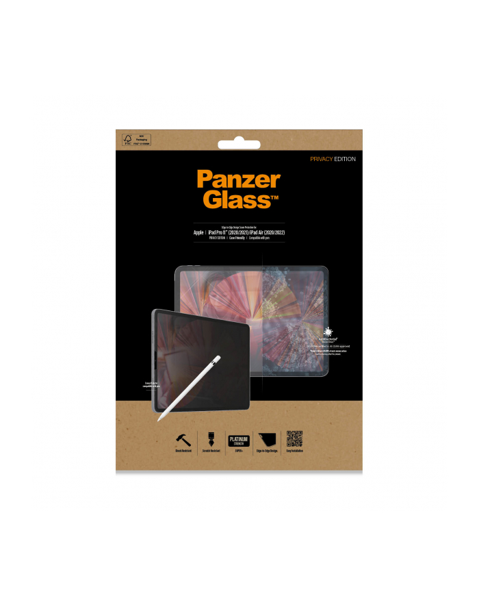 Panzerglass Szkło hartowane do iPad Pro 11(2018/2020) iPad 10,8 główny