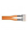 Assmann Skrętka Duplex S-FTP, CAT7, LSZH 1200MHz, 100m, pomarańczowy (DK-1743-VH-D-1) (DK1743VHD1) - nr 13