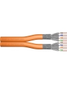 Assmann Skrętka Duplex S-FTP, CAT7, LSZH 1200MHz, 100m, pomarańczowy (DK-1743-VH-D-1) (DK1743VHD1) - nr 24