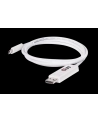 Club 3D USB C - DisplayPort (M/Ż) Biały 1.2m (CAC-1517) - nr 40