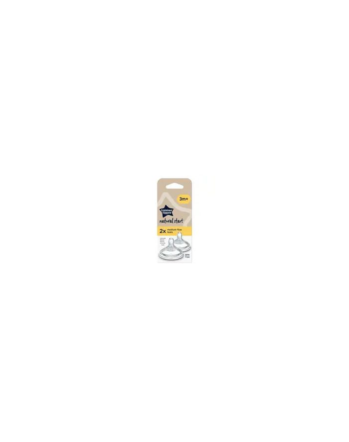 Tommee Tippee Smoczek Silikonowy Do Butelki 3+ Średni główny