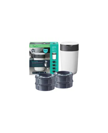Tommee Tippee Zestaw Kosz Sangenic Twist & Click + 4 Uniwersalne Wkłady nr 1