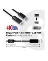 Club 3D Kabel Club 3D Club3D Kabel DisplayPort > HDMI 2.0b HDR 4K60Hz aktiv 2m retail (CAC1082) - nr 34