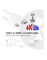 Club 3D USB HDMI 1.8m Biały (CAC-1514) - nr 23
