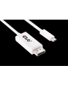 Club 3D USB C - DisplayPort (M/Ż) Biały 1.2m (CAC-1517) - nr 33